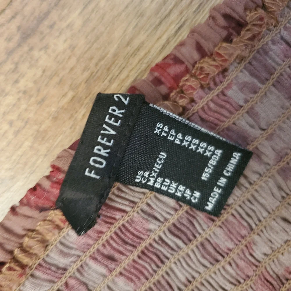 Forever 21 Tunic Size XS Floral Long Sleeve - Picture 5 of 5